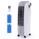 Compact portable evaporative air cooler with 6 L water tank