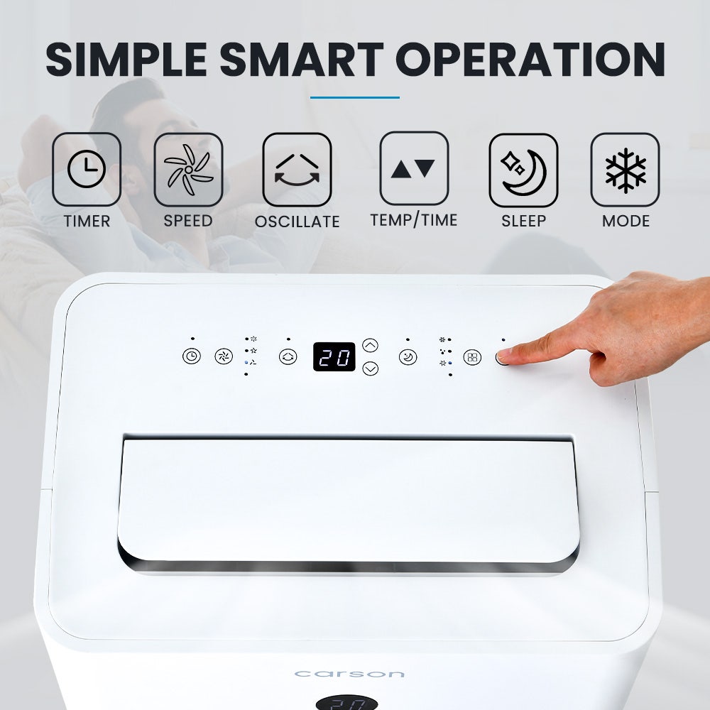 Molveno Portable Air Conditioner, 3.5kW, with Dehumidifier