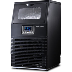 Commercial ice maker producing up to 35 kg of cube ice per day