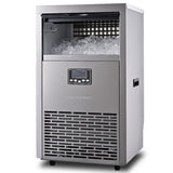 Commercial ice maker producing up to 75 kg of cube ice per day