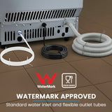 Adjustable feet on the base of the 75 kg commercial ice maker