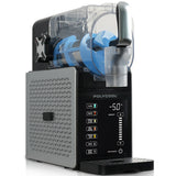 Benchtop slushie maker with 3 L tank and touchscreen control panel