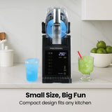 Touchscreen presets for soft drink, juice, dairy, coffee and cocktail mixes