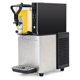 Compact 3 L single tank slush machine with stainless steel body