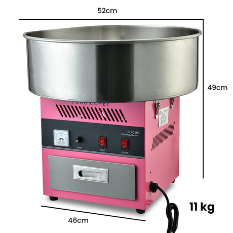 Control switches on the commercial fairy floss machine