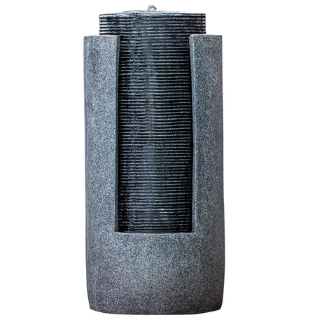 Two Tone Solar Tower Water Fountain