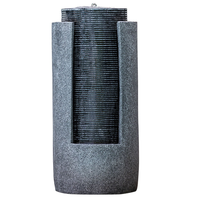 Two Tone Solar Tower Water Fountain