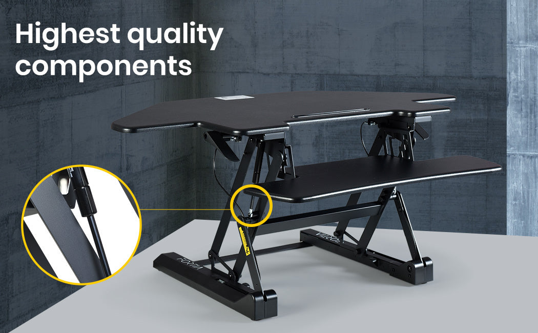 Fortia Adjustable Corner Desk Riser
