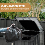 Nurina Triple Wheelie Bin Enclosure, 3 Opening Doors