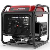 Borgarnes 3.2kW open frame inverter generator in a rugged steel frame
