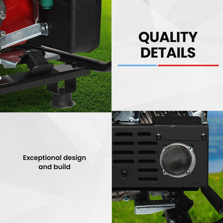 Portable Inverter Generator, 3.6kW Peak 3.2kW Open Frame Petrol, view 9