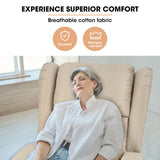 FORTIA Electric Recliner Lift Chair with Massage and Heat