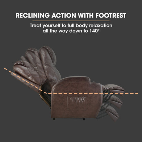 FORTIA Electric Massage Lift Recliner Chair