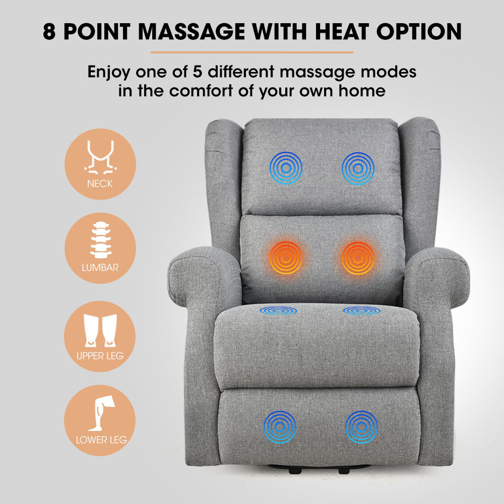 FORTIA Electric Recliner Lift Chair for Comfort