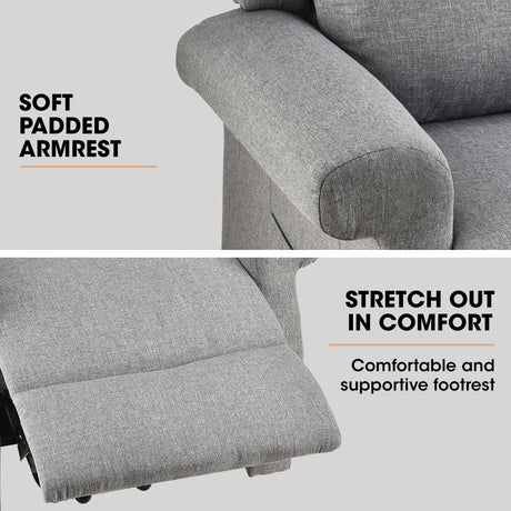 FORTIA Electric Recliner Lift Chair for Comfort