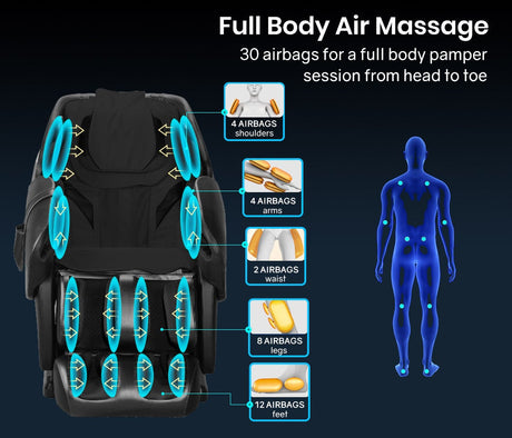 FORTIA Ultimate Full Body Shiatsu Massage Chair
