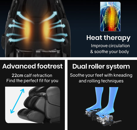 FORTIA Ultimate Full Body Shiatsu Massage Chair