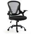 Trigg black ergonomic mesh office chair in a home office