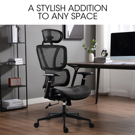 Karratha Ergonomic Office Chair, Black