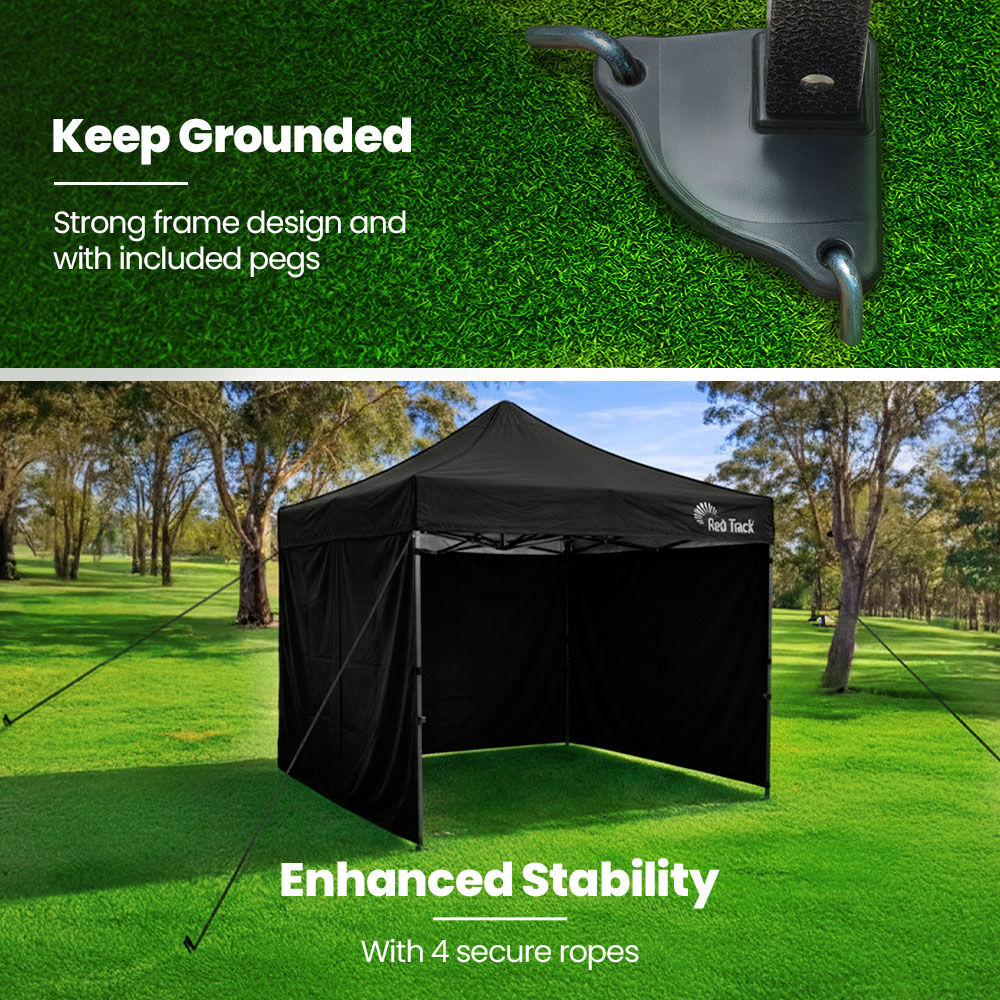 Heavy duty wheeled carry bag supplied with the pop up gazebo
