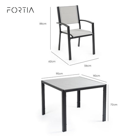 Fortia 5-Piece Outdoor Dining Set