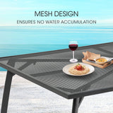 Fortia 7-Piece Elegant Outdoor Dining Set