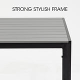 Fortia Rectangular Outdoor Dining Table 150x90cm