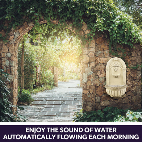 Classic Solar Fountain with LED Lights