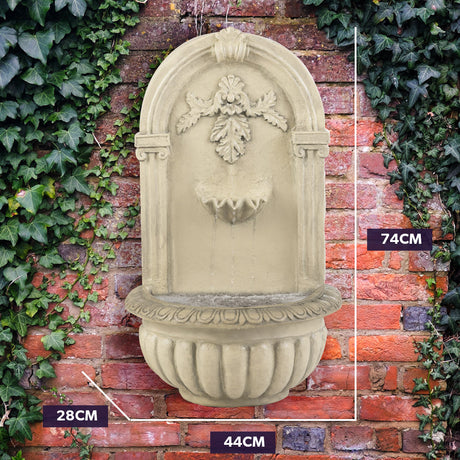 Classic Solar Fountain with LED Lights