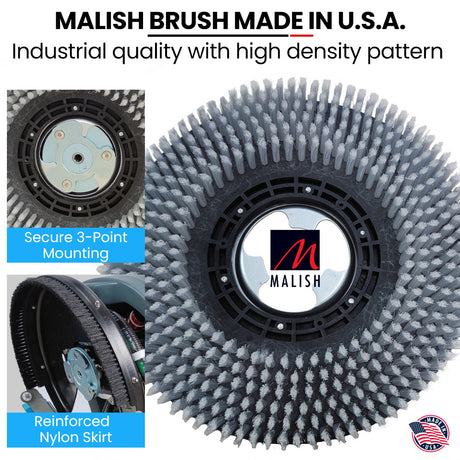 Commercial walk behind floor scrubber and dryer 360mm, view 3