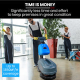 Commercial walk behind floor scrubber and dryer 360mm, view 9