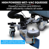 Commercial walk behind floor scrubber and dryer 490mm, view 4