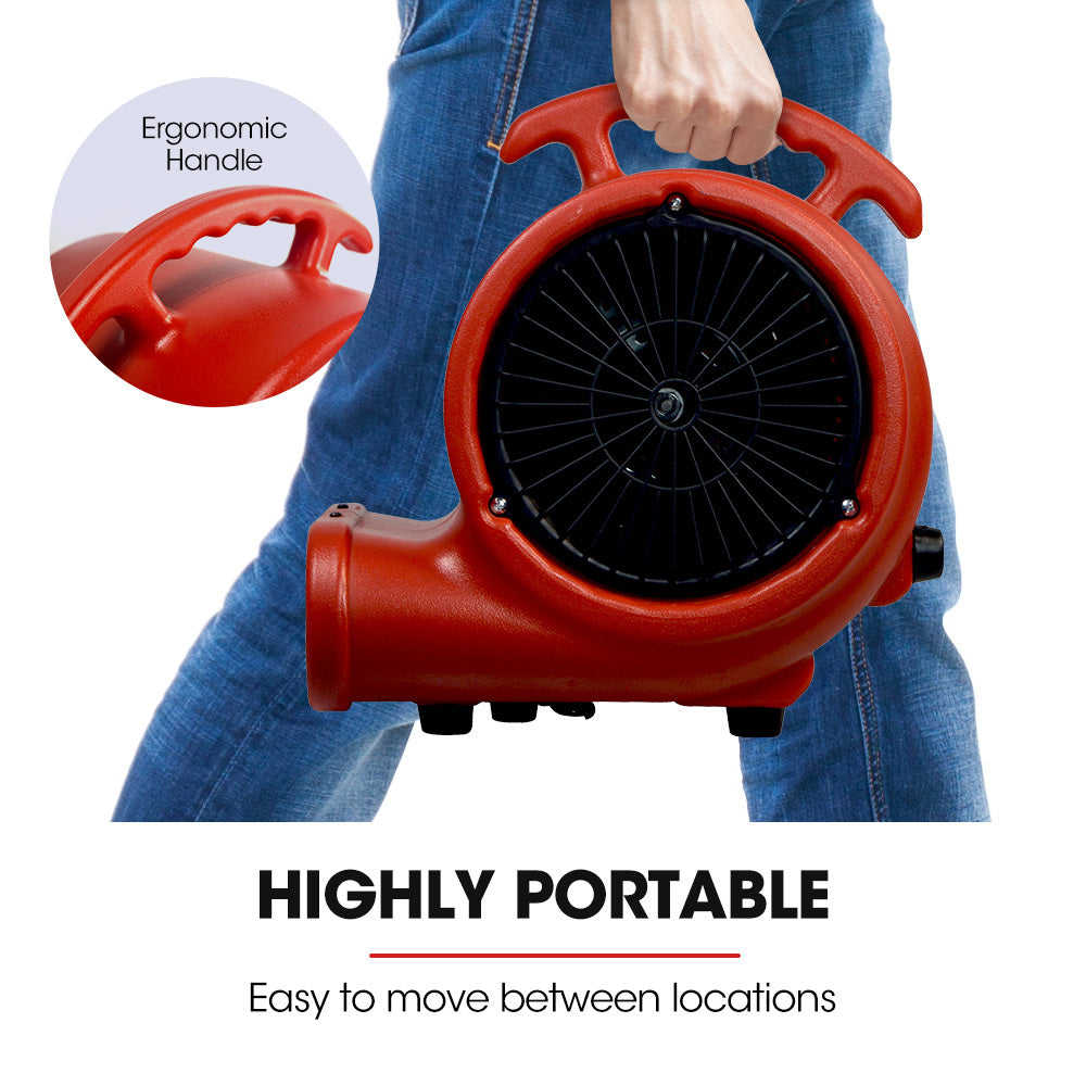 Carpet dryer air mover blower fan 700 CFM, view 10