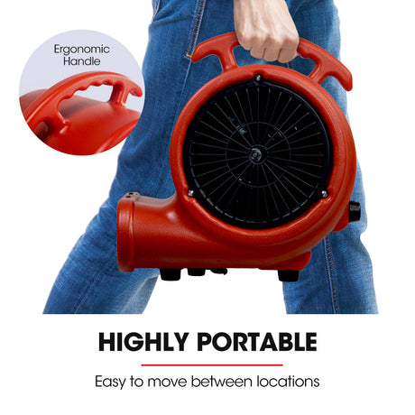 Carpet dryer air mover blower fan 700 CFM, view 10
