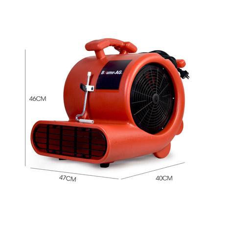 Carpet dryer air mover blower fan 1300 CFM, view 6