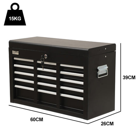 Buckden Tool Chest, 9 Drawer, Black