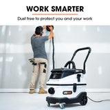 Commercial 30L wet and dry dust extractor vacuum, view 2