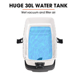 Commercial 30L wet and dry dust extractor vacuum, view 5