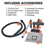Commercial 30L wet and dry dust extractor vacuum, view 14
