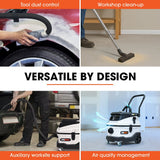 Commercial 30L wet and dry dust extractor vacuum, view 7