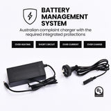 Groningen Electric Scooter, 350W, 25km Range, Black