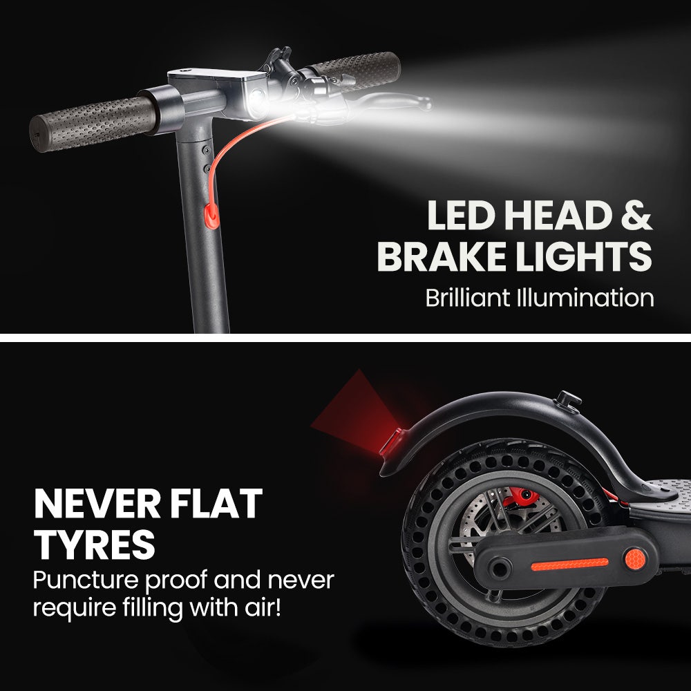 Groningen Electric Scooter, 350W, 25km Range, Black