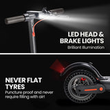 Groningen Electric Scooter, 350W, 25km Range, Black