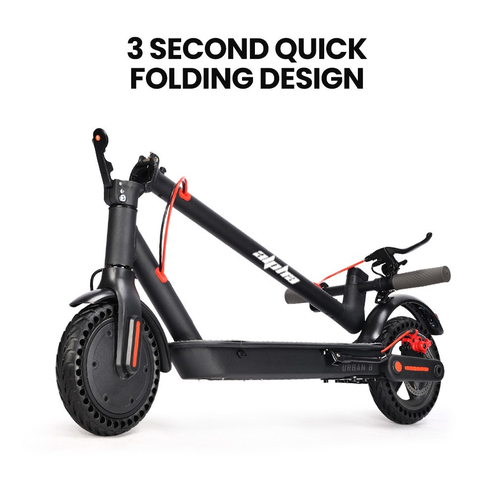 Groningen Electric Scooter, 350W, 25km Range, Black