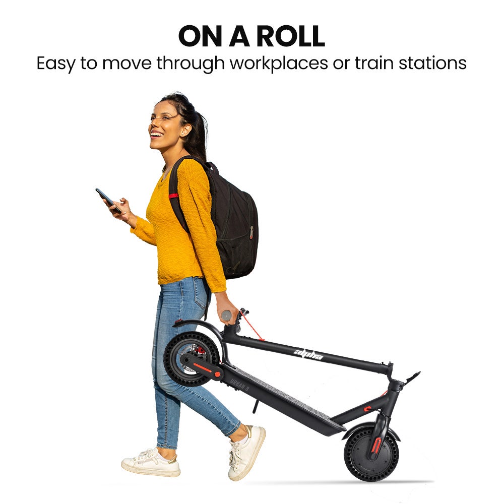 Groningen Electric Scooter, 350W, 25km Range, Black
