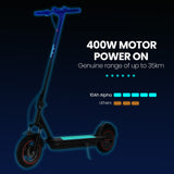 Haarlem Electric Scooter, 350W, 35km Range, Black