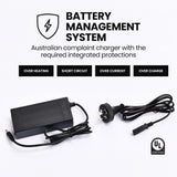 Haarlem Electric Scooter, 350W, 35km Range, Black