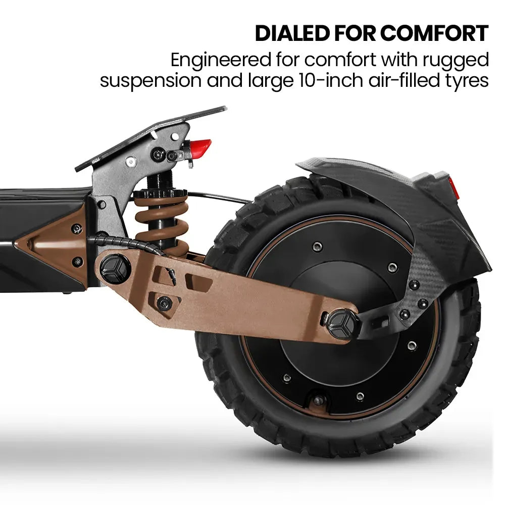 Utrecht Electric Scooter, 500W, 55km Range, Black Bronze