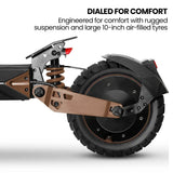 Utrecht Electric Scooter, 500W, 55km Range, Black Bronze