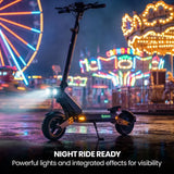 Utrecht Electric Scooter, 500W, 55km Range, Black Bronze